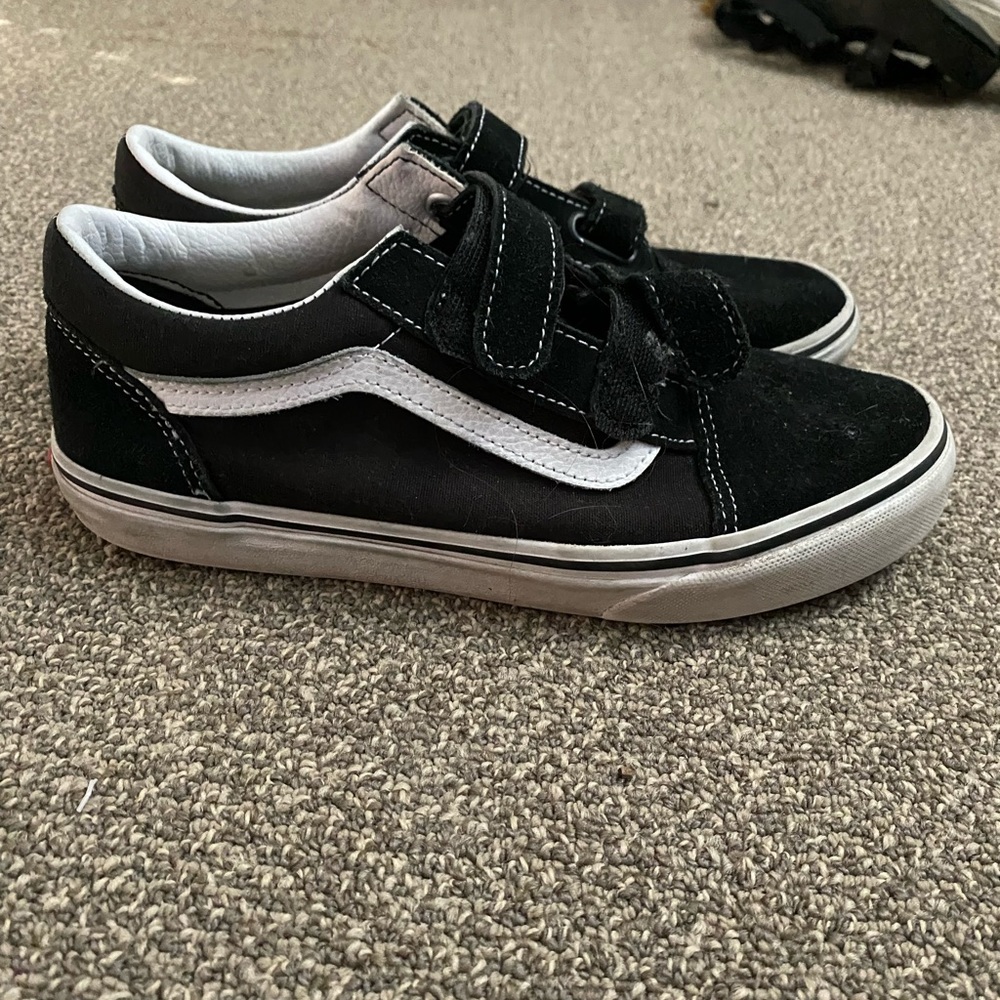 Velcro Vans Black